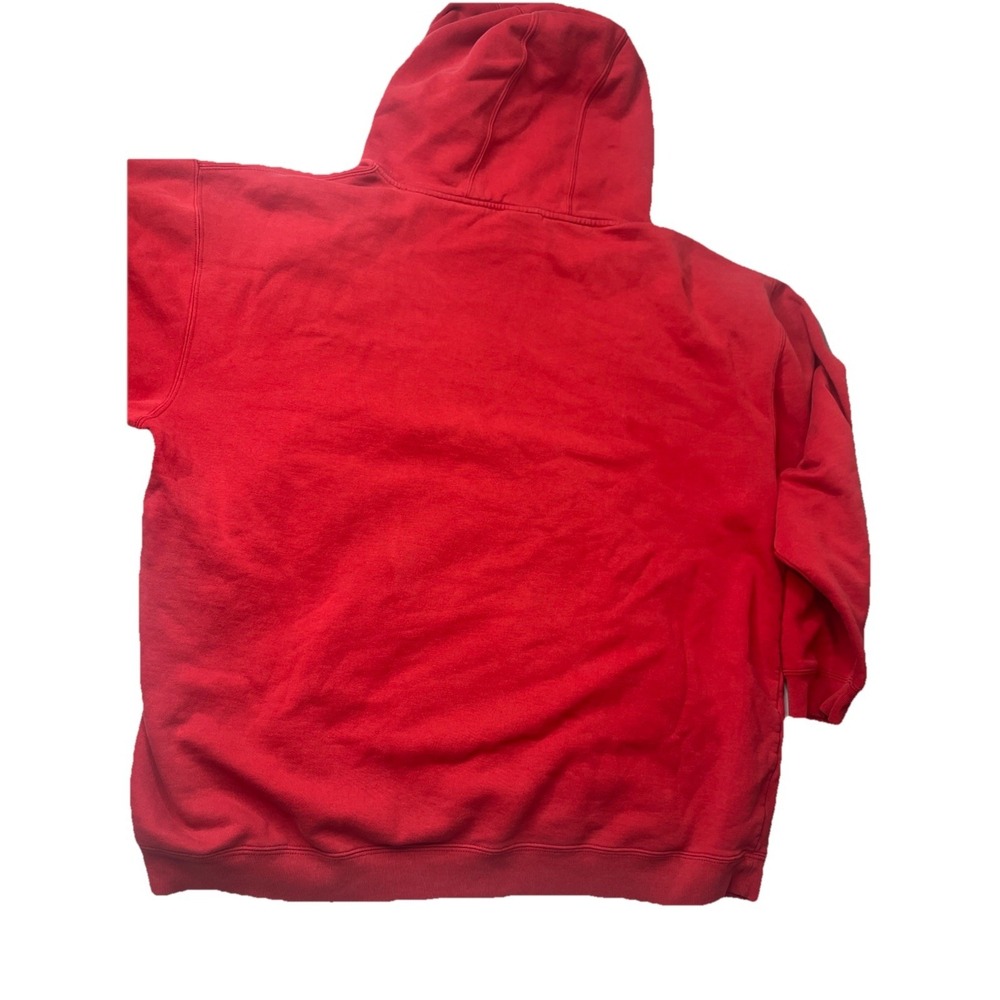Vtg Top Heavy Hoodie Y2K Skull Red Black Size XL Skater Pullover *Read - Picture 10 of 11